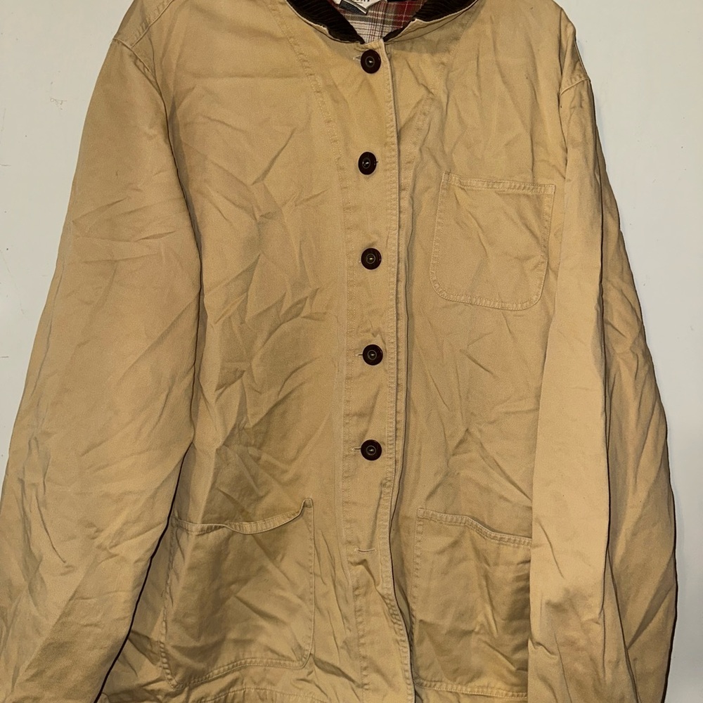 Van Heusen Brown Corduroy Collar Jacket